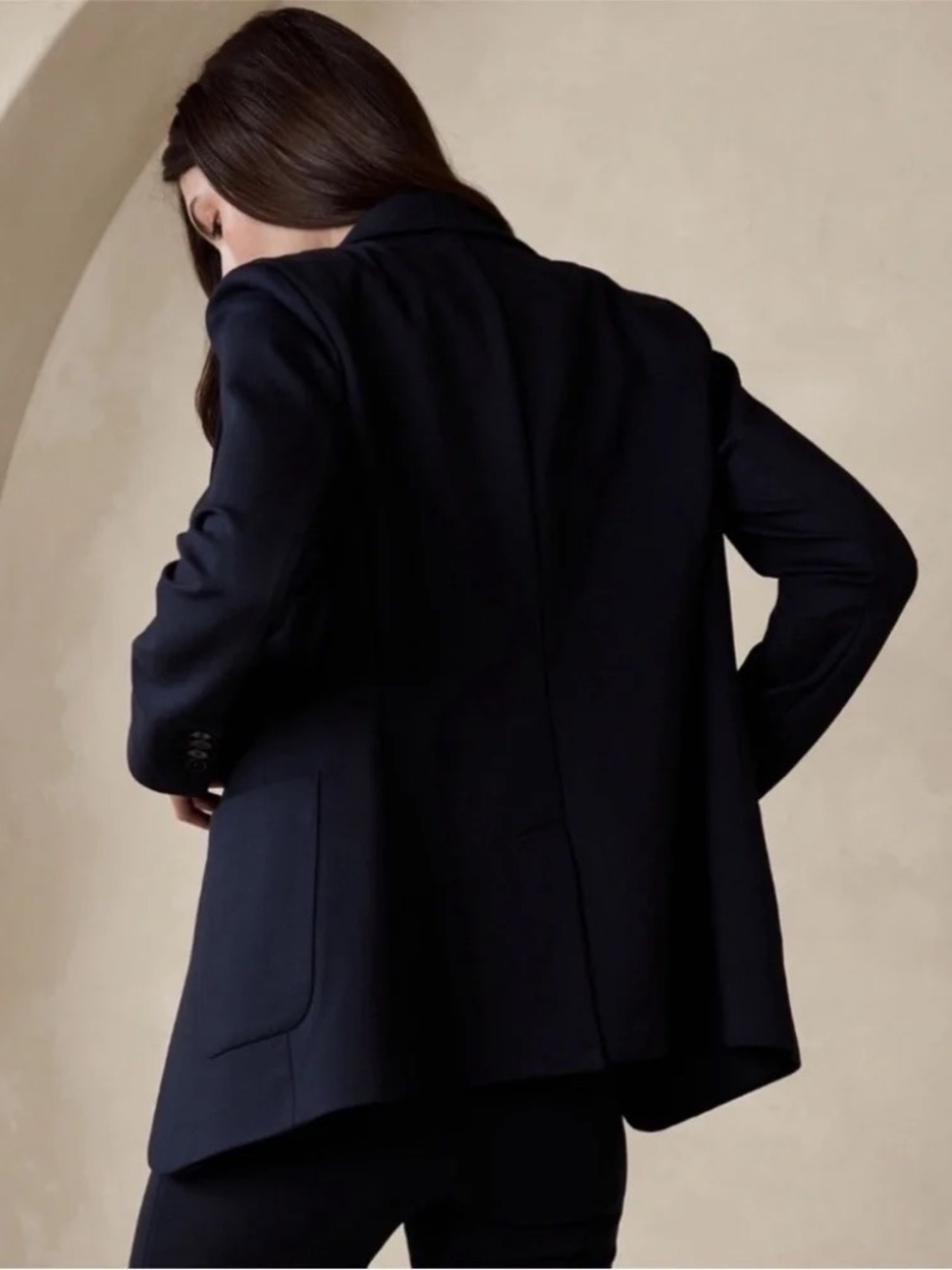 NWT! Banana Republic Everywhere Ponte Blazer - XL - Picture 2 of 5